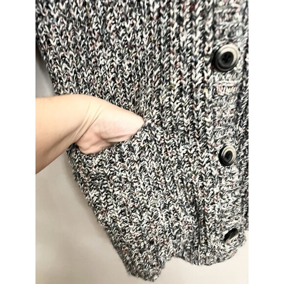 CAbi embrace long lined chunky knit cardigan size small Oversized Rainbow Pocket - Picture 5 of 10
